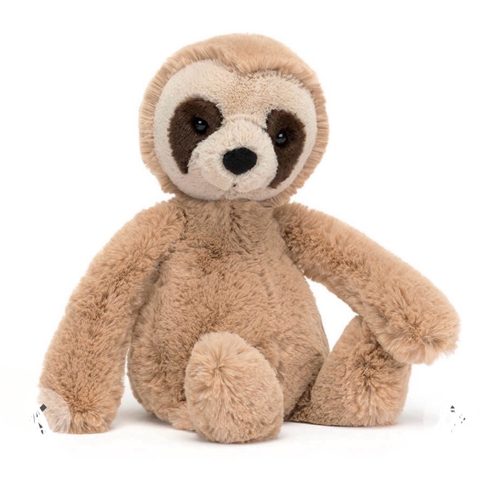 NWT Jellycat *Retired* Bashful Sloth (has tags, and some love)